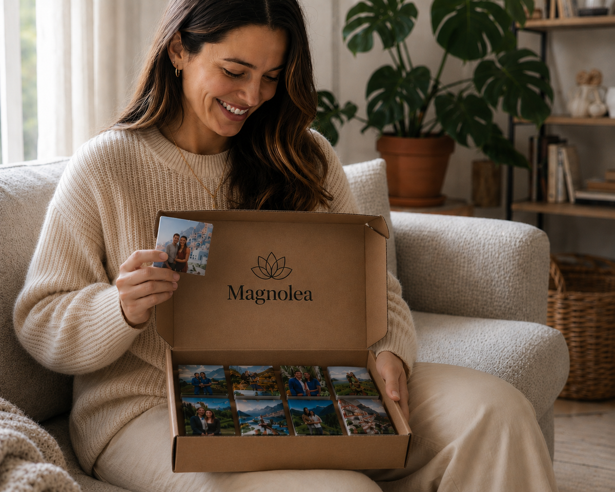 Persoonlijk cadeau met fotomagneten